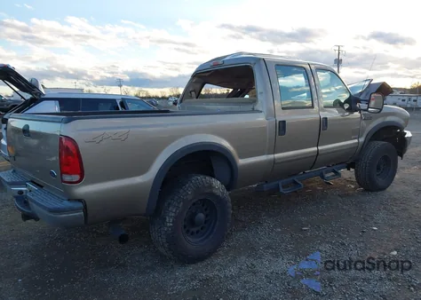 2003 Ford F-250 Lariat/Xl/Xlt from USA, damaged, VIN 1FTNW21P03EC49384